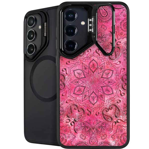Pink Zen Ginseng Galaxy S25 Kickstand Case